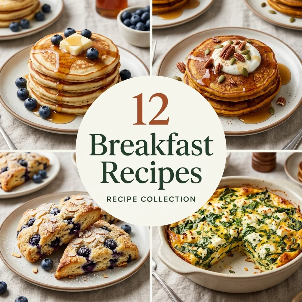 Breakfast Recipes — 12 recipe ideas