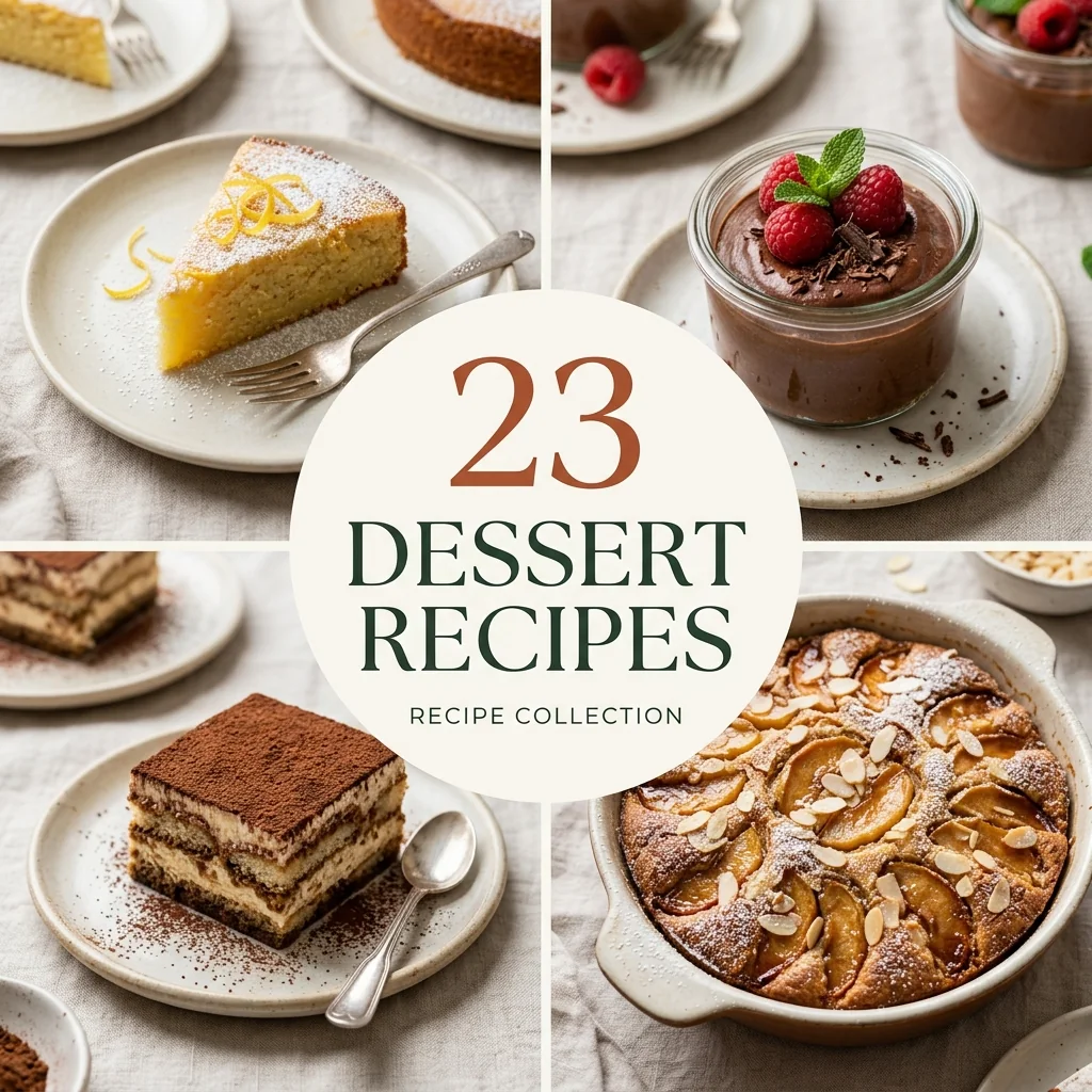 Dessert Recipes — 23 recipe ideas