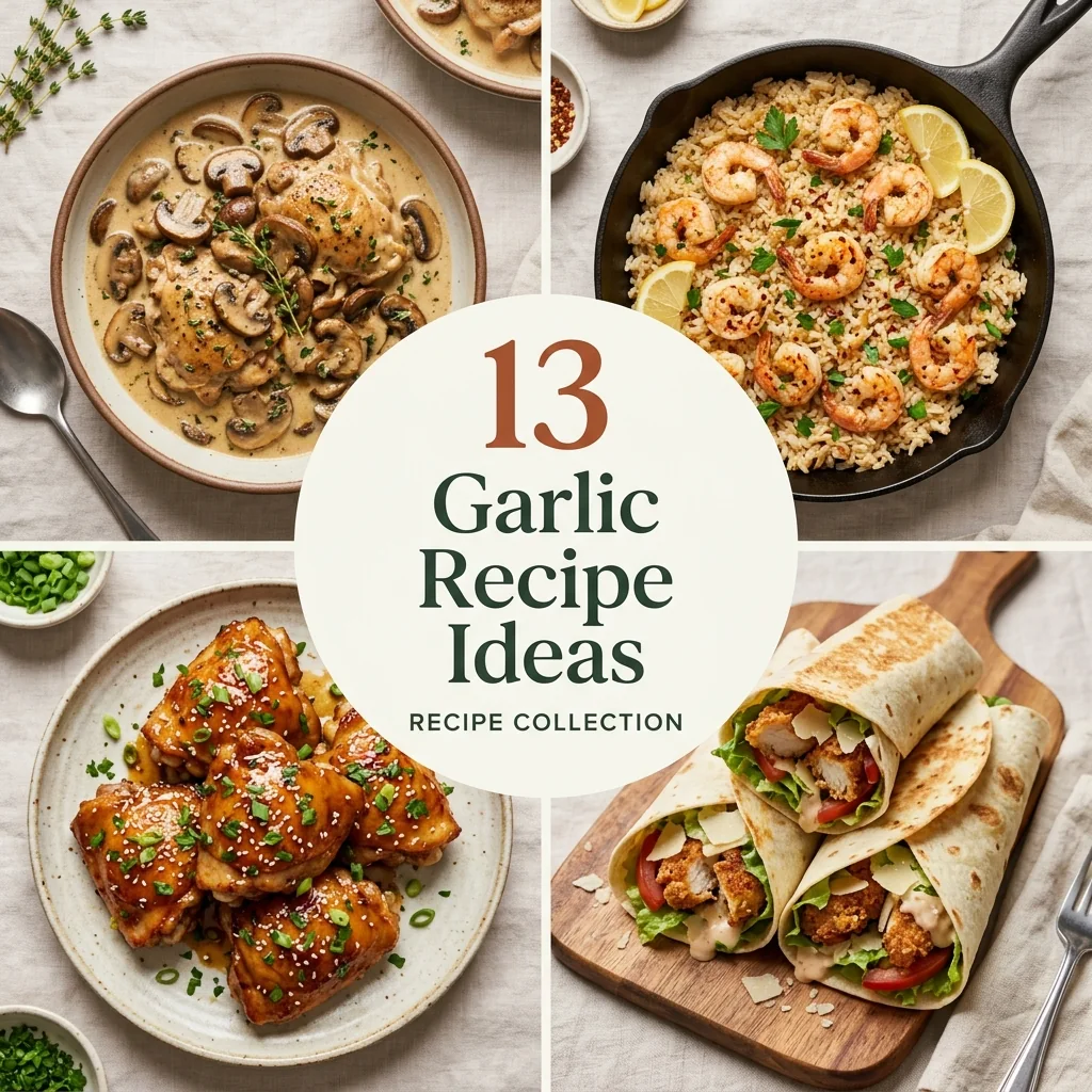 Garlic Recipe Ideas — 13 recipe ideas