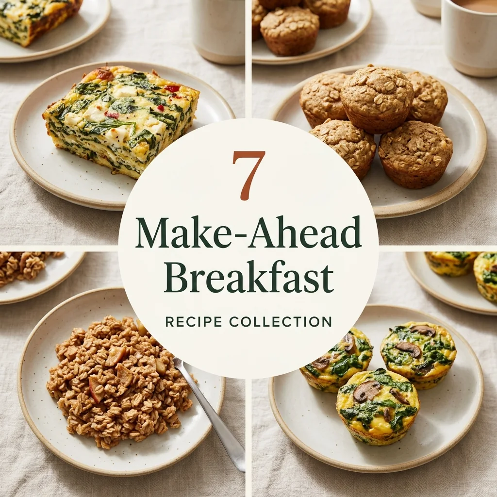 Make-Ahead Breakfast — 7 recipe ideas