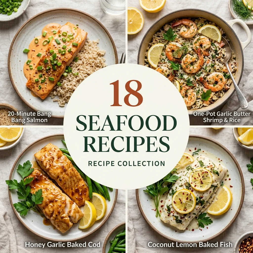 Seafood Recipes — 18 recipe ideas