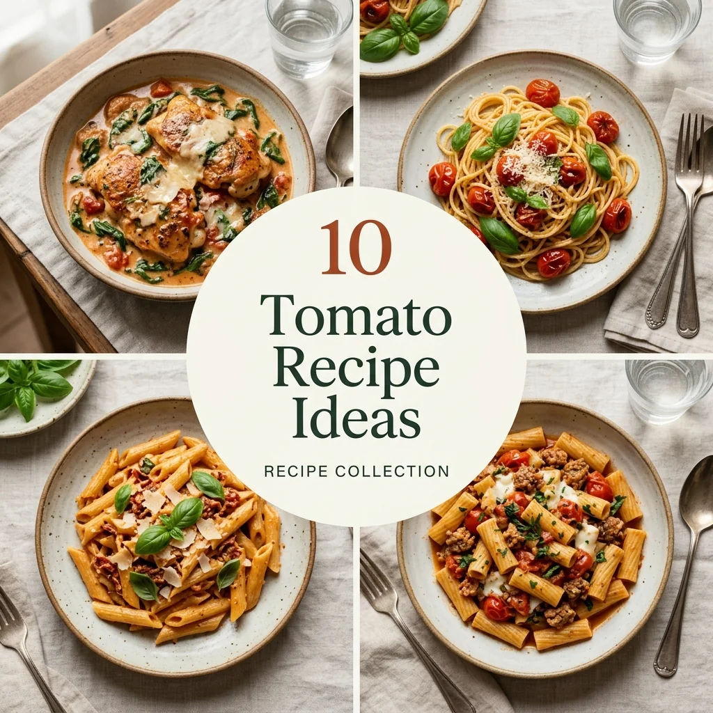 Tomato Recipe Ideas — 10 recipe ideas
