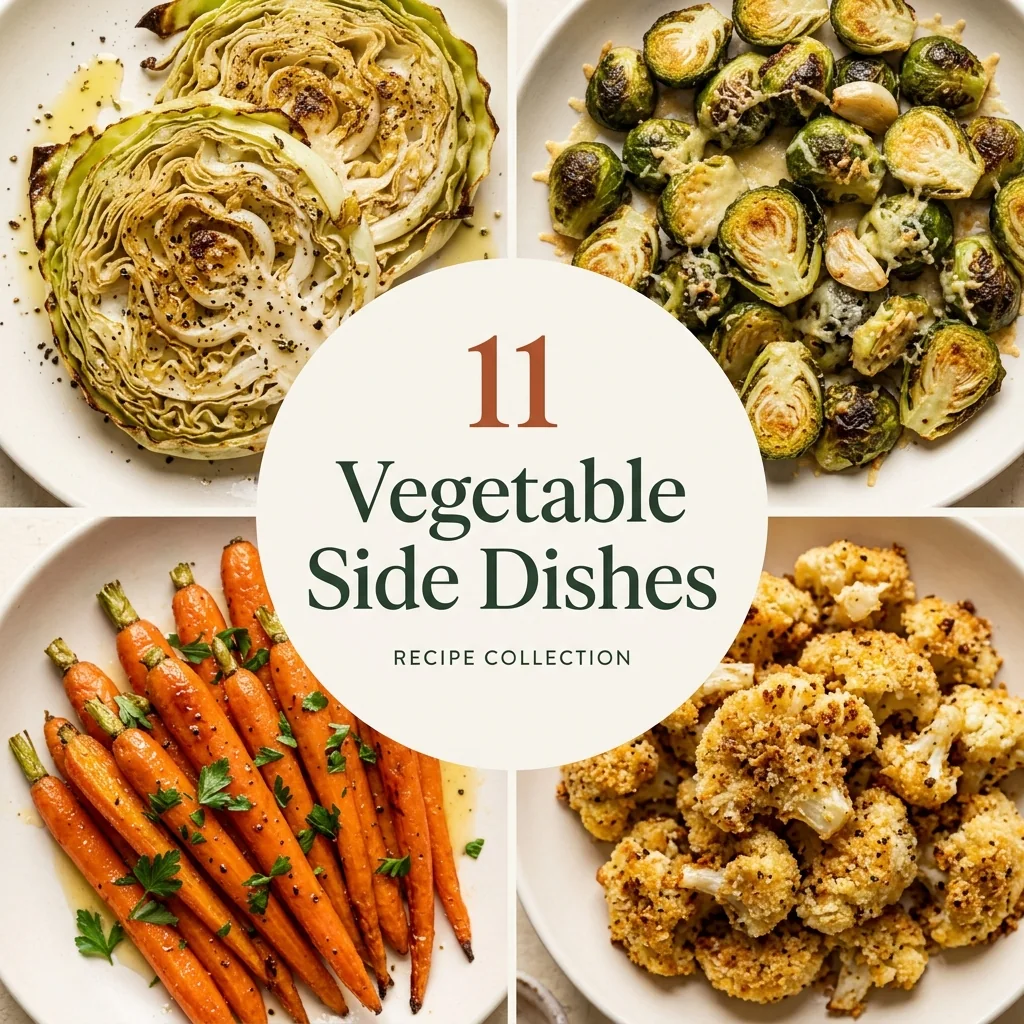 Vegetable Side Dishes — 11 recipe ideas